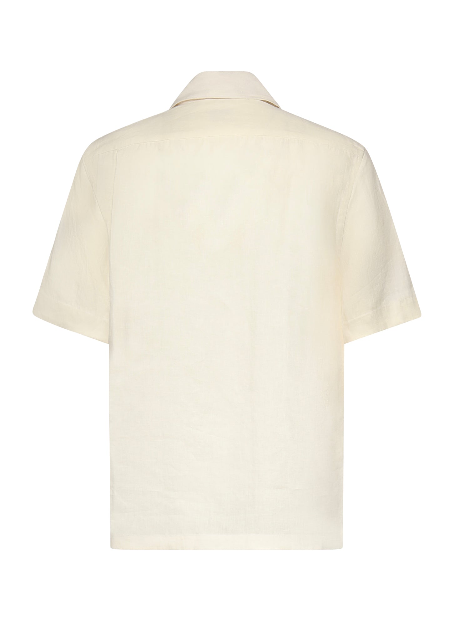 Camicia da bowling in lino M75CAMK09TES0I139 01NN ELEVENTY 