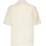 Camicia da bowling in lino M75CAMK09TES0I139 01NN ELEVENTY 