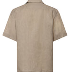 Camicia da bowling in lino M75CAMK09TES0I139 02NN ELEVENTY 