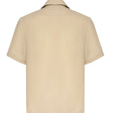 Camicia da bowling in lino M75CAMK09TES0I139 102 ELEVENTY 