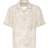 Camicia da bowling in lino M75CAMK09TES0M168 02-02 ELEVENTY 