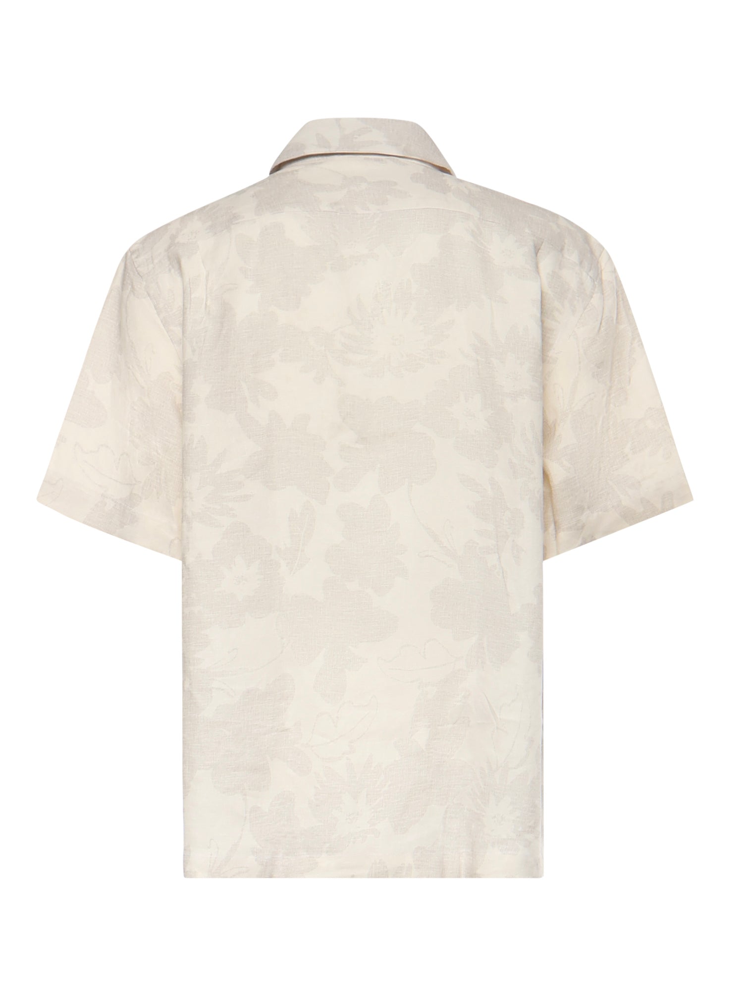 Camicia da bowling in lino M75CAMK09TES0M168 02-02 ELEVENTY 
