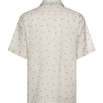 Camicia da bowling in lino e cotone M75CAMK09TES0M217 01 ELEVENTY 
