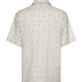 Camicia da bowling in lino e cotone M75CAMK09TES0M217 01 ELEVENTY 