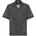 Camicia da bowling in lino e cotone M75CAMK09TES0M217 22 ELEVENTY 