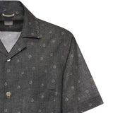Camicia da bowling in lino e cotone M75CAMK09TES0M217 22 ELEVENTY 