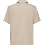 Camicia in lino M75CAMM04TES0I139 02NN ELEVENTY 