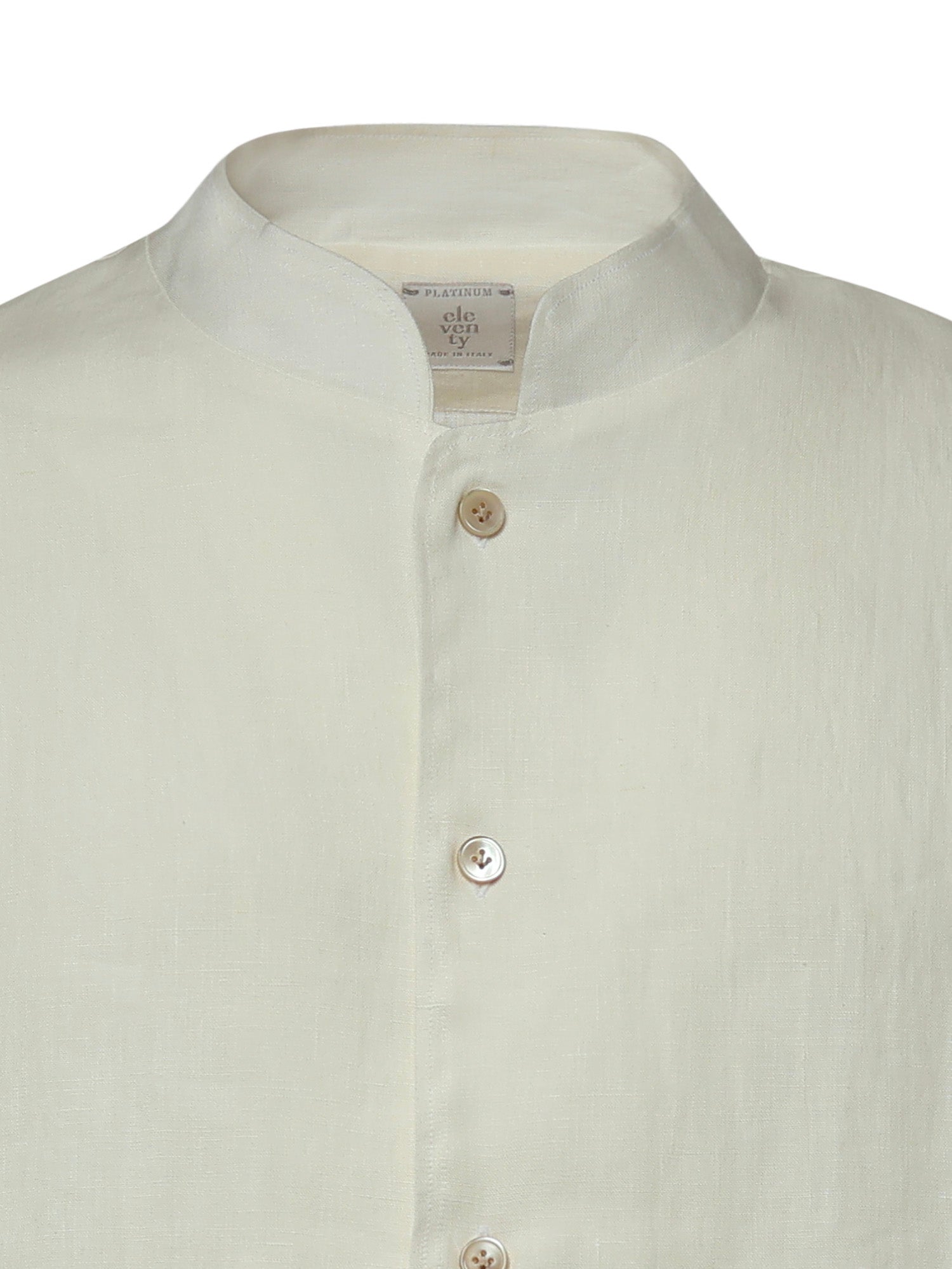 Camicia in lino M75CAMM05TES0I139 01NN ELEVENTY 