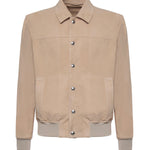 Bomber in suede M75GBTM03PEL0M001 102 ELEVENTY 