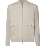 Bomber in cotone e lino M75GBTM32TES0M200 02-01 ELEVENTY 