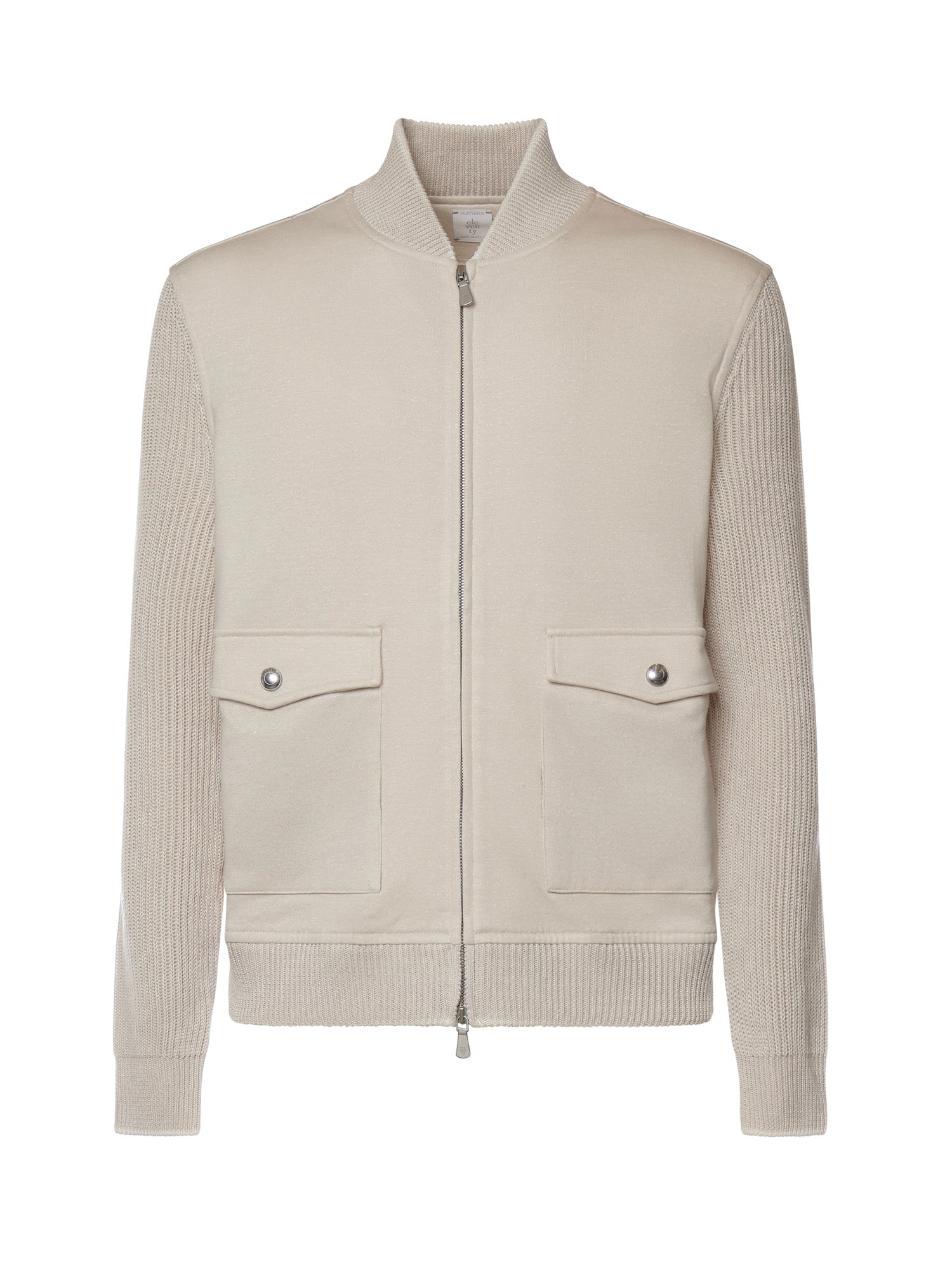 Bomber in cotone e lino M75GBTM32TES0M200 02-01 ELEVENTY 