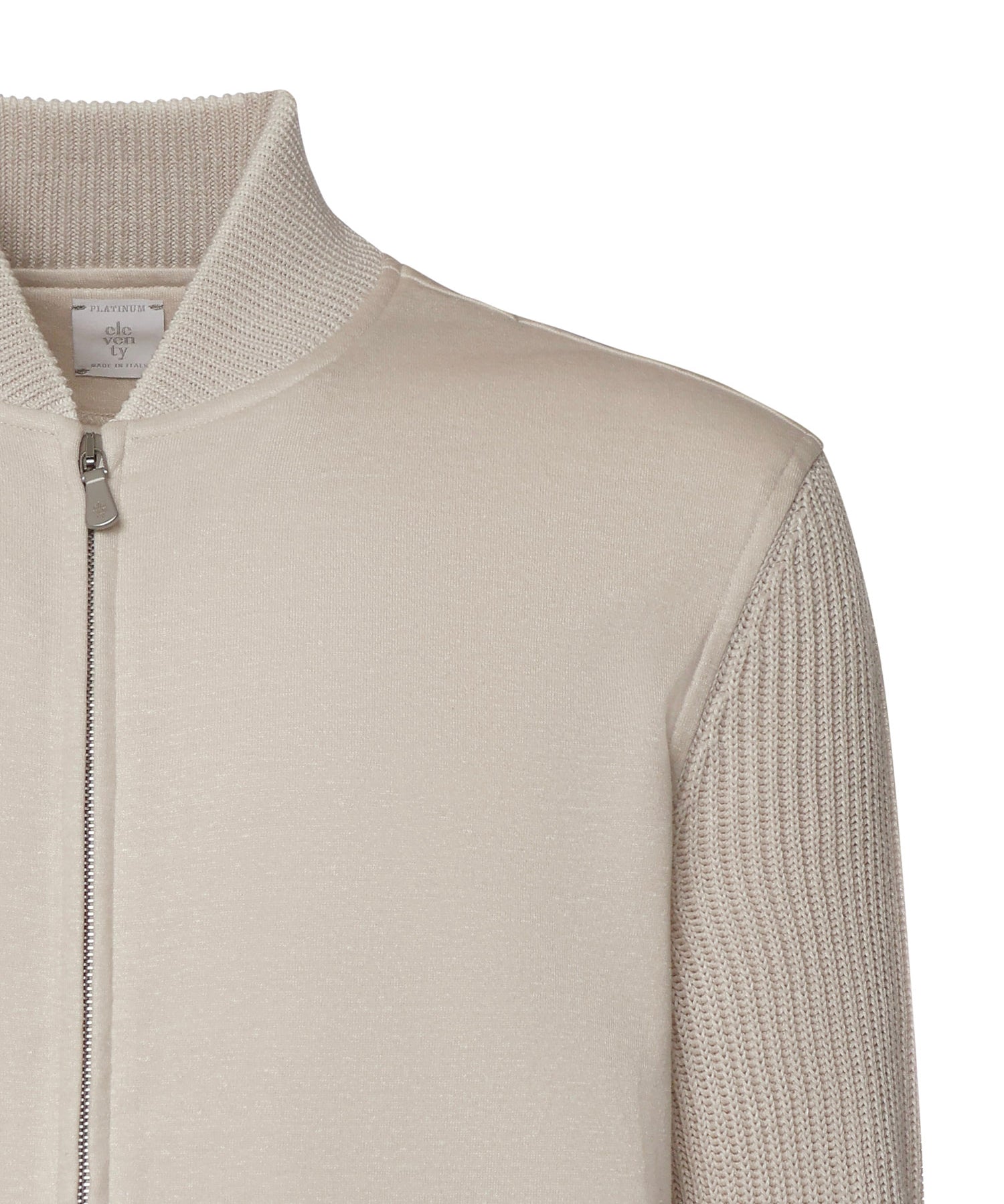 Bomber in cotone e lino M75GBTM32TES0M200 02-01 ELEVENTY 