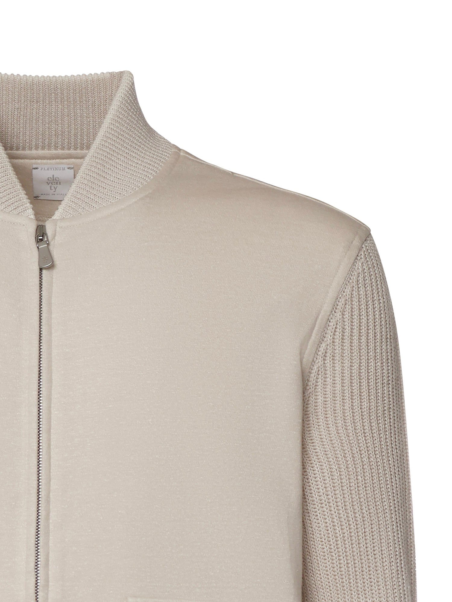 Bomber in cotone e lino M75GBTM32TES0M200 02-01 ELEVENTY 