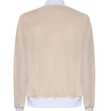 Bomber in pelle scamosciata M75GBTM43PEL0M029 07 ELEVENTY 