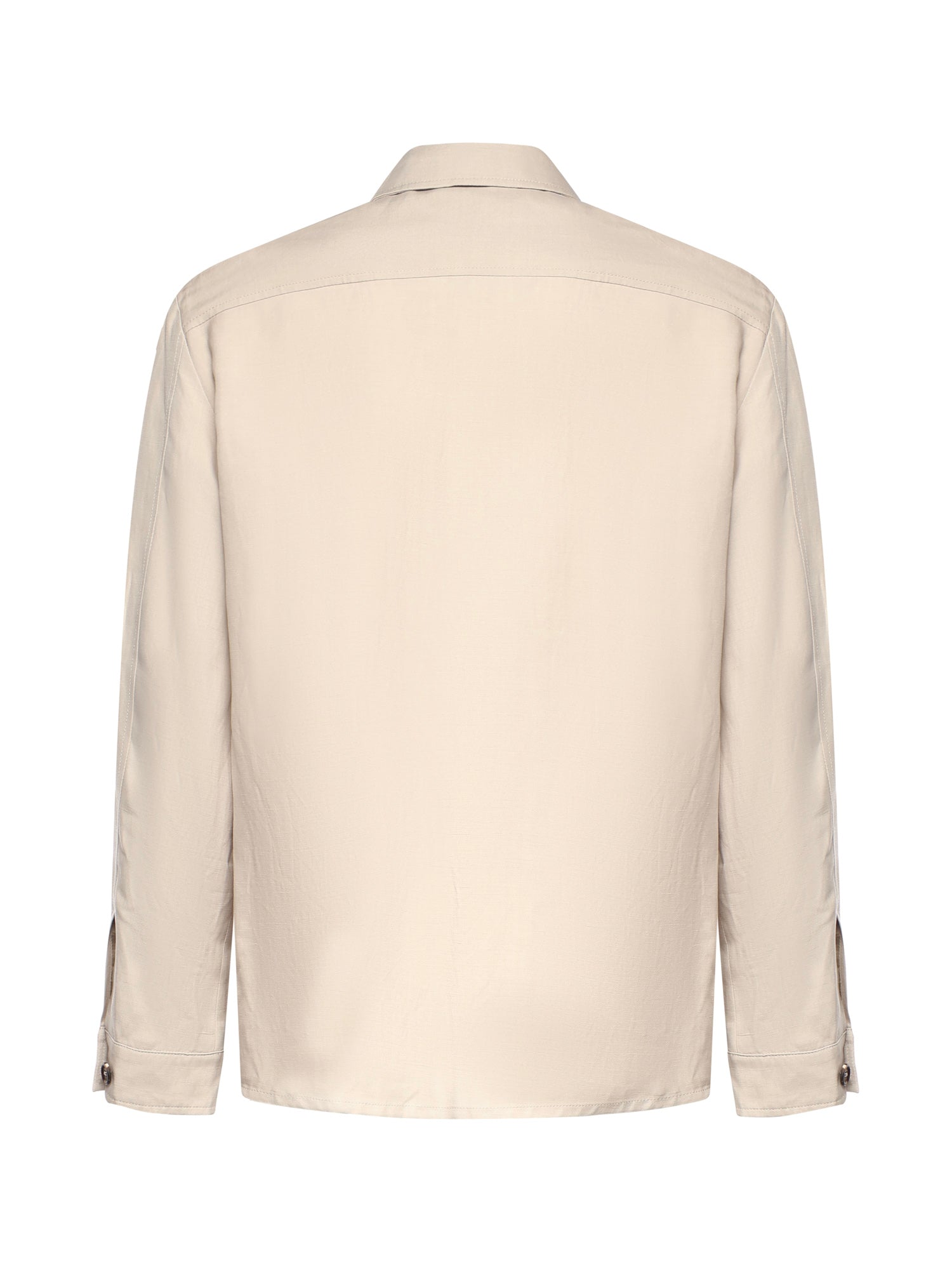 Overshirt in lyocell e lino M75GIAK08TES0M116 02 ELEVENTY 