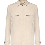 Overshirt in lyocell e lino M75GIAK08TES0M116 02 ELEVENTY 