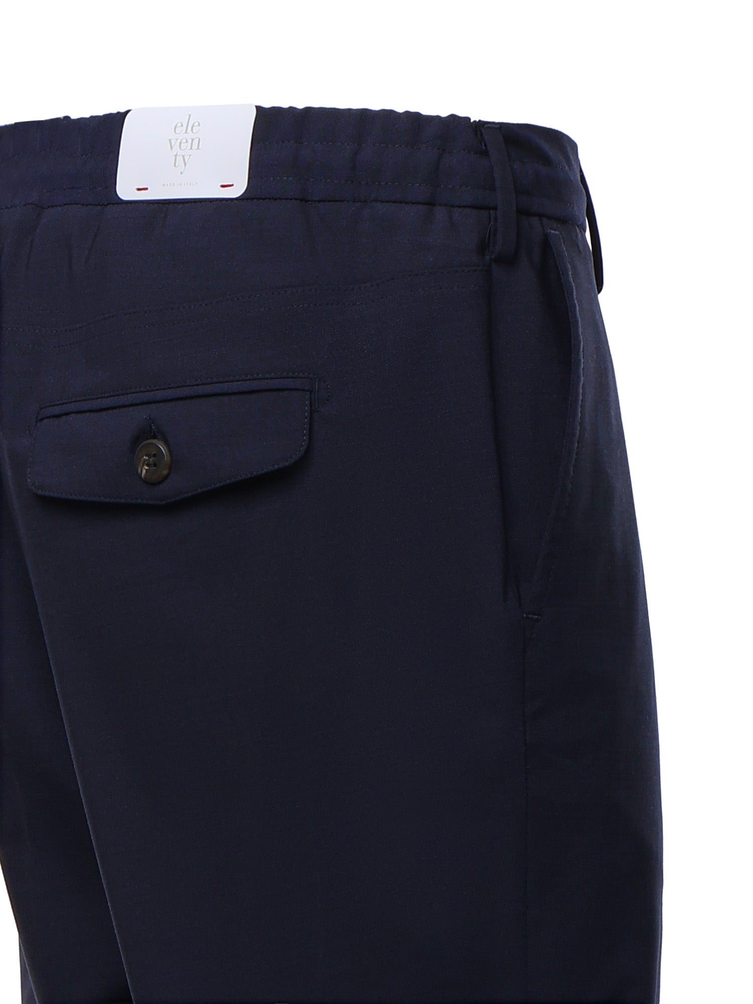 Pantalone jogger in lana M75PANB21TES0A053 11NN ELEVENTY 