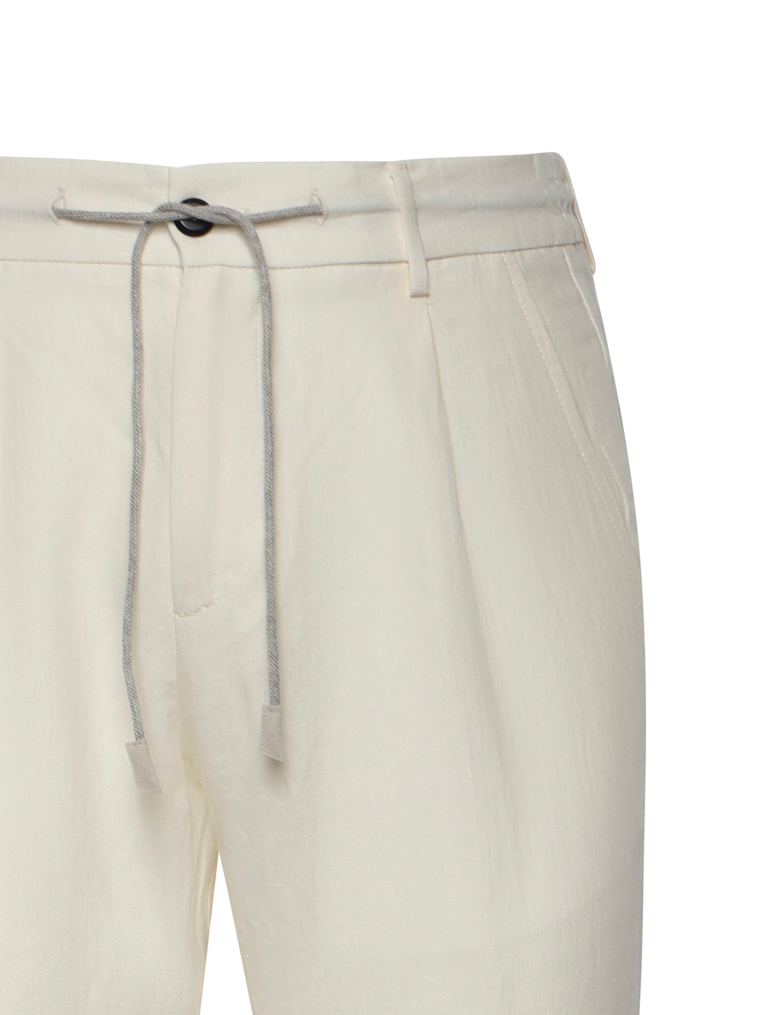 Pantaloni in lino M75PANG03TES0I139 01NN ELEVENTY 