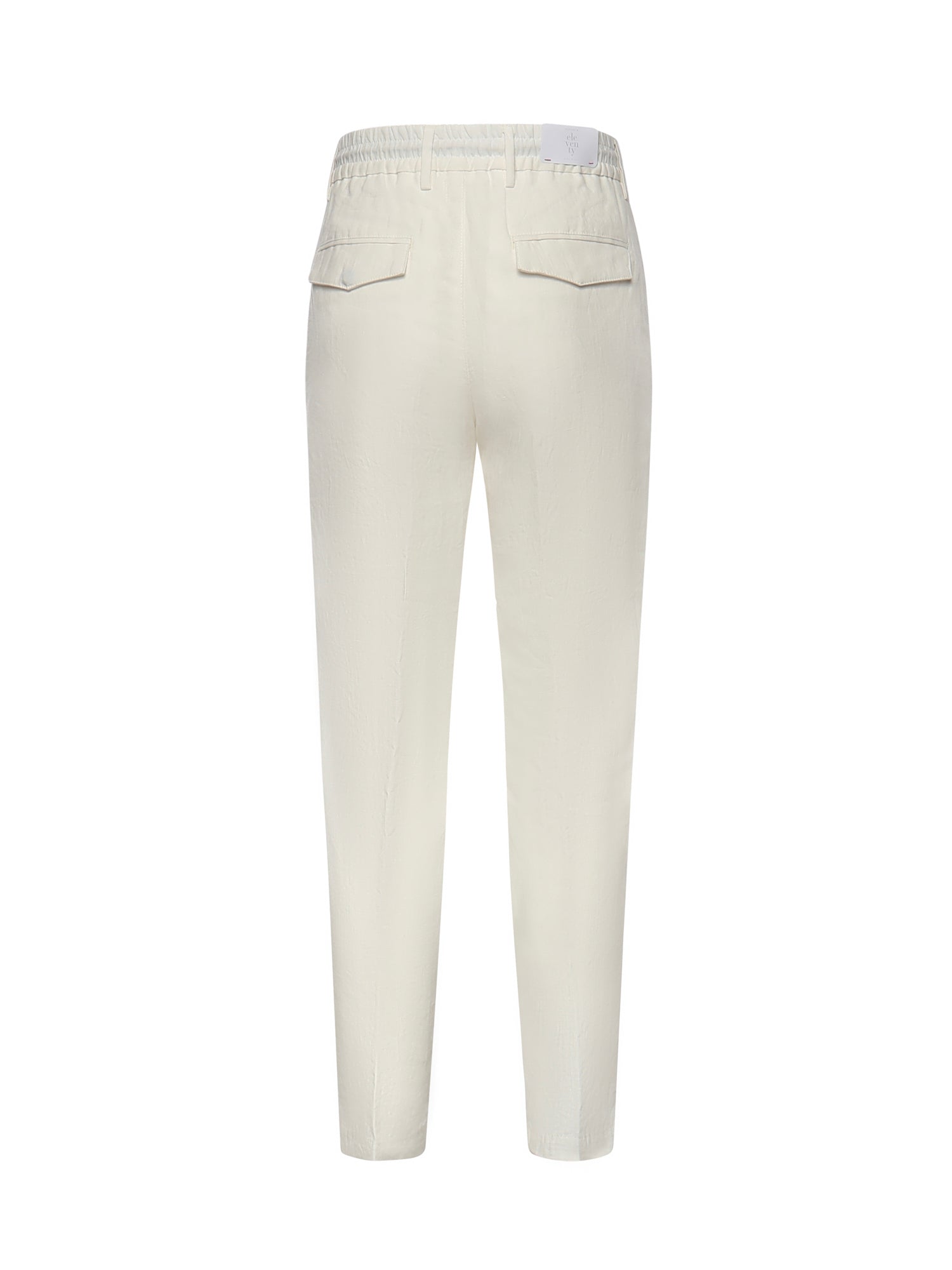 Pantaloni in lino M75PANG03TES0I139 01NN ELEVENTY 