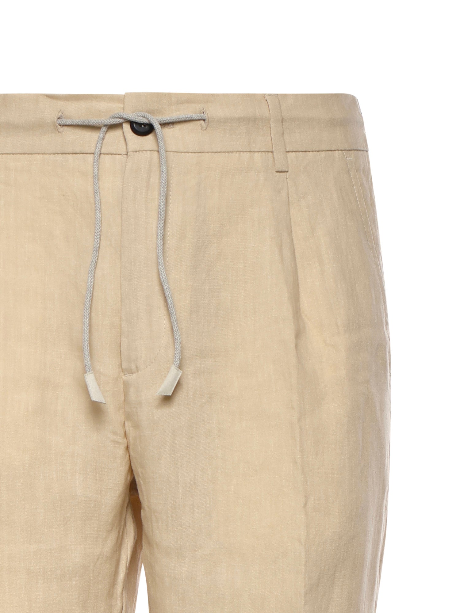 Pantaloni in lino M75PANG03TES0I139 102 ELEVENTY 