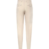 Pantalone in lyocell e lino M75PANM17TES0M116 02 ELEVENTY 