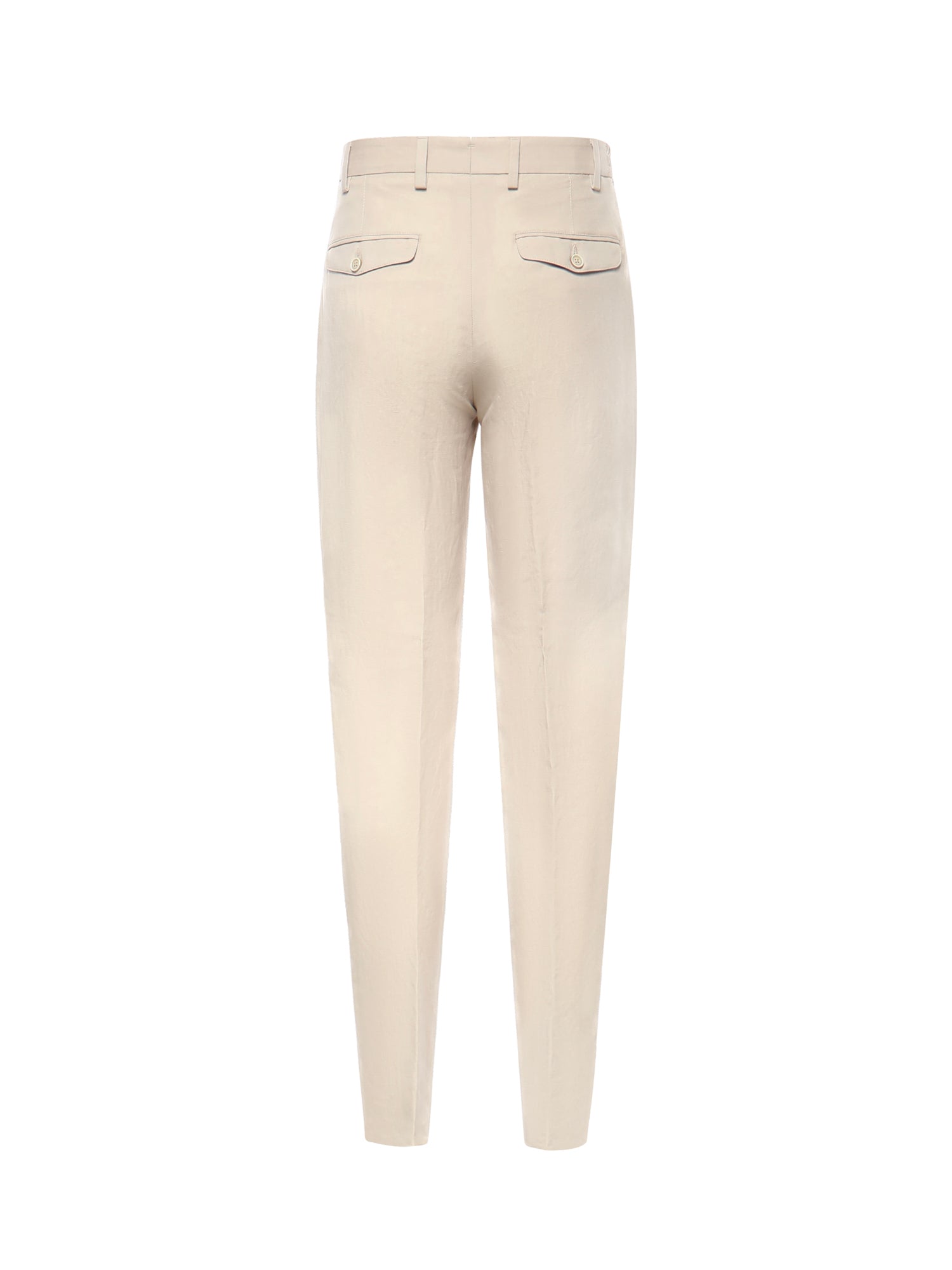 Pantalone in lyocell e lino M75PANM17TES0M116 02 ELEVENTY 