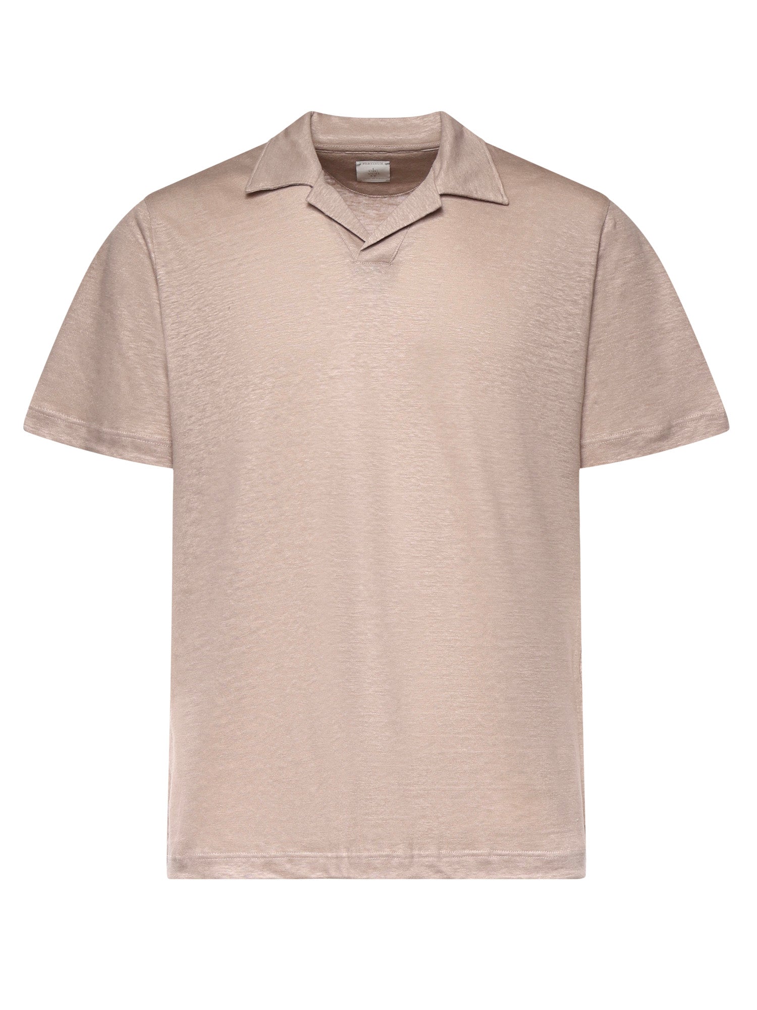 Polo in lino<BR/> M75POLM02TES0M121 26 ELEVENTY 