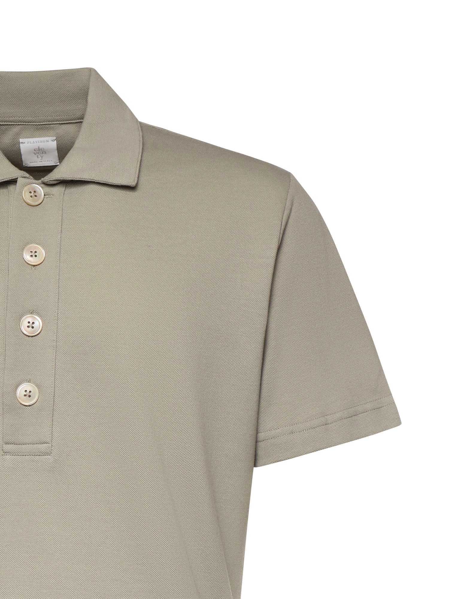 Polo in cotone M75POLM05TES0M120 07 ELEVENTY 
