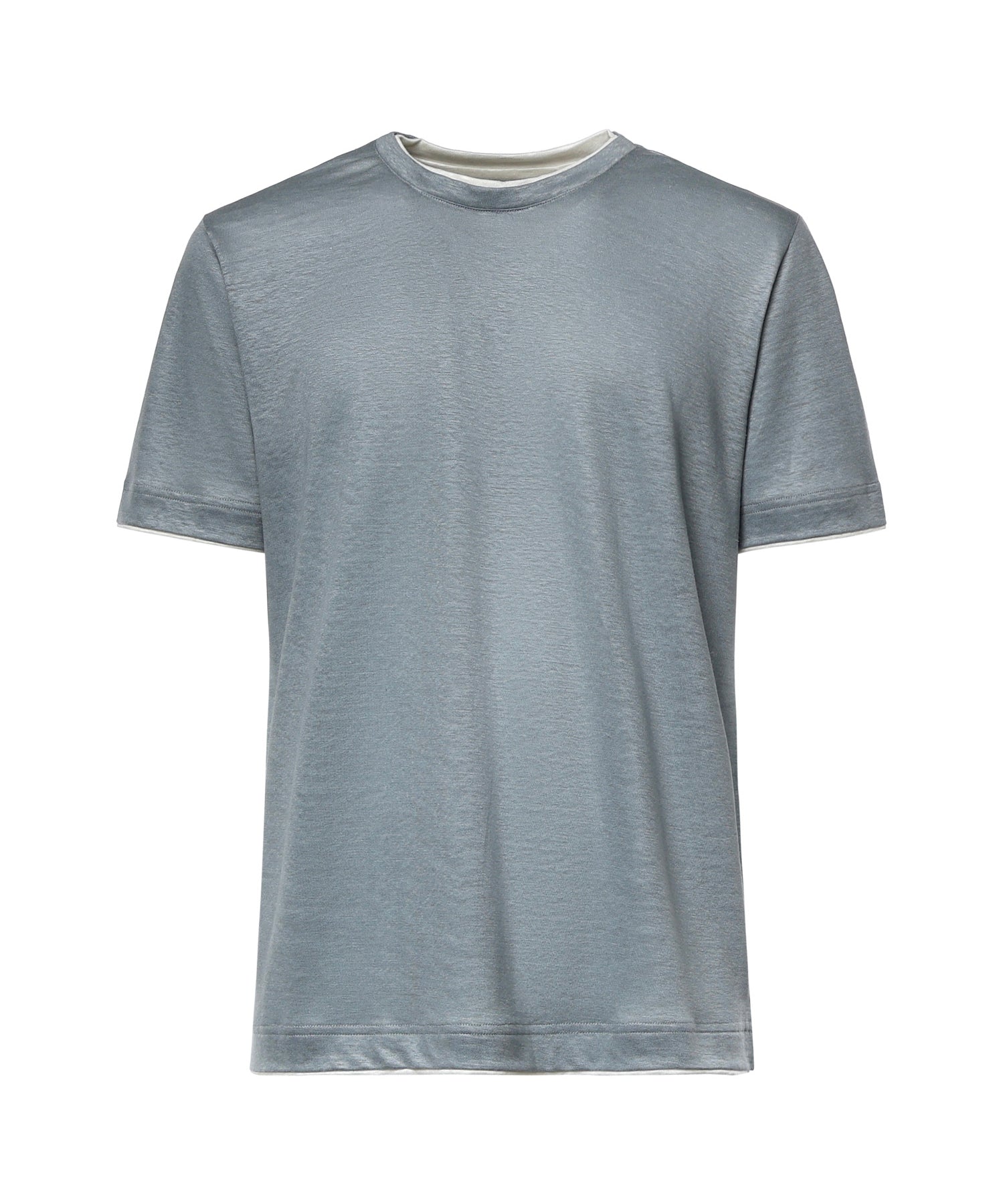 T-shirt in lino M75TSHM07 TES0M24108-01 ELEVENTY 