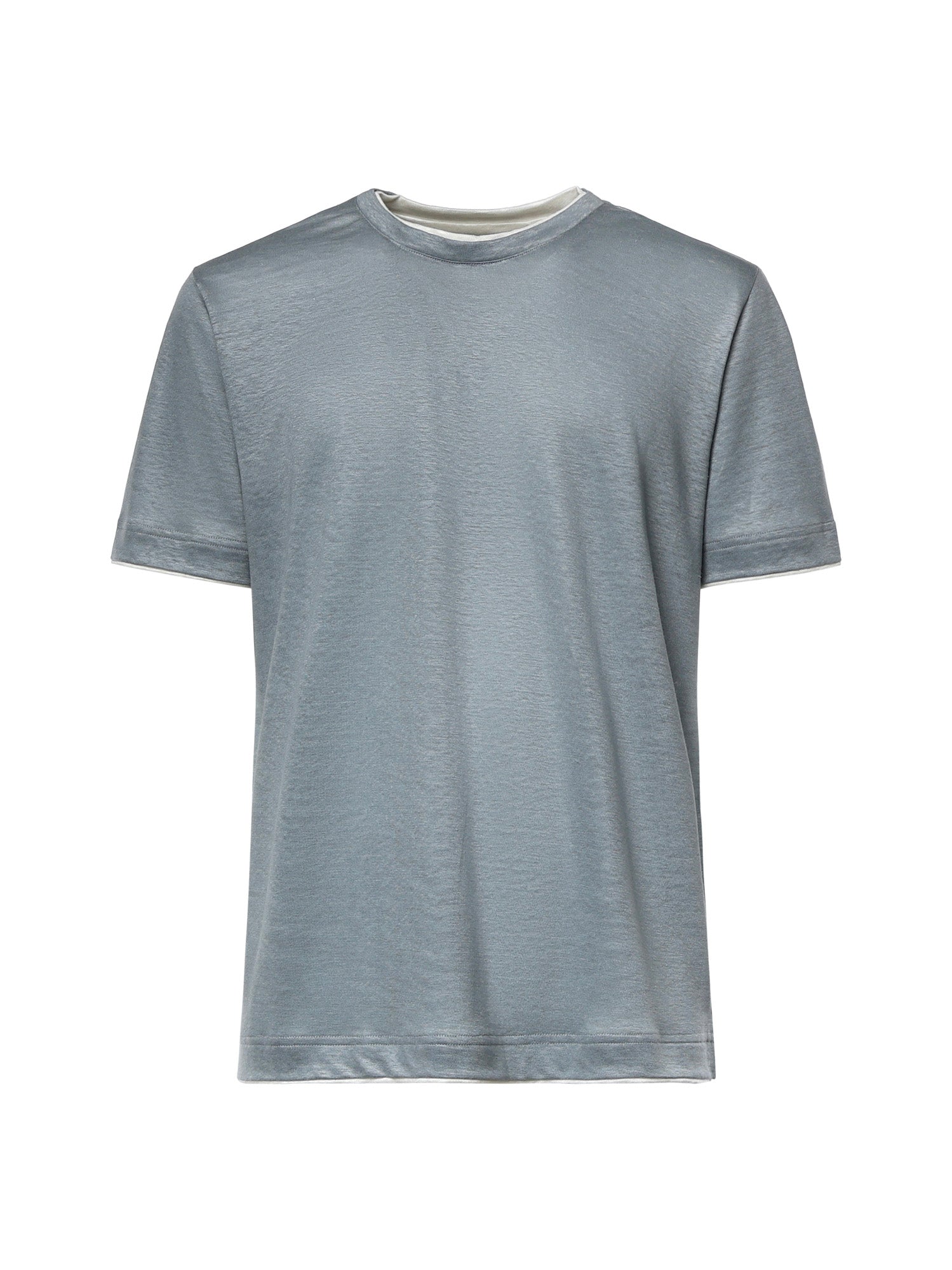 T-shirt in lino M75TSHM07 TES0M24108-01 ELEVENTY 