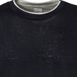 T-shirt in lino M75TSHM07 TES0M24111-01 ELEVENTY 
