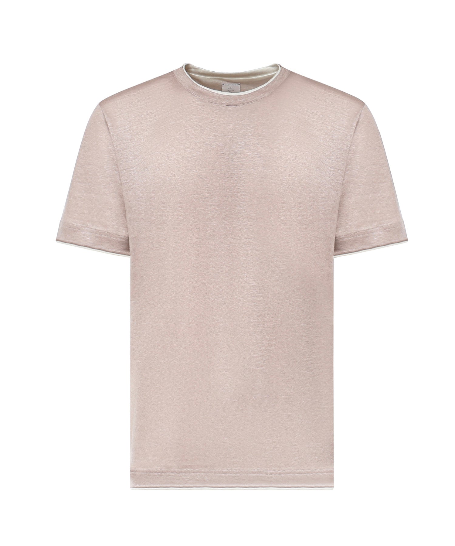 T-shirt in lino M75TSHM07 TES0M24126-01 ELEVENTY 