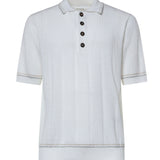 Polo in lino e cotone M76MAGM42MAG0M018 011302 ELEVENTY 