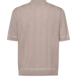 Polo in lino e cotone M76MAGM42MAG0M018 261301 ELEVENTY 