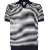 Polo a righe in cotone M76MAGM56MAG0M037 11-01 ELEVENTY 