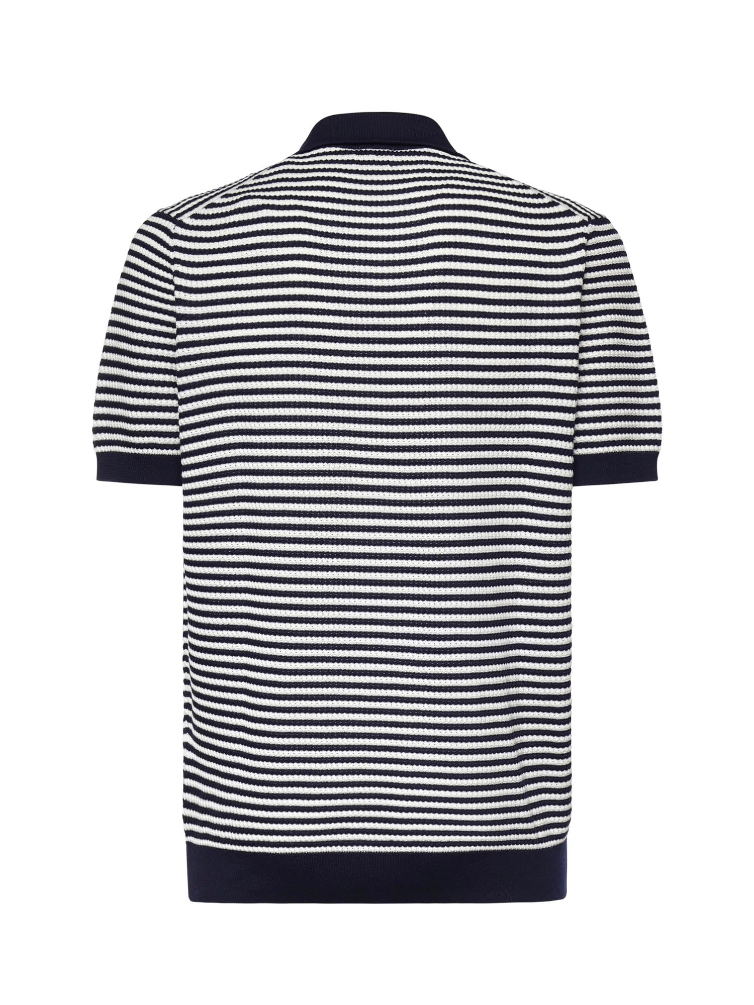 Polo a righe in cotone M76MAGM56MAG0M037 11-01 ELEVENTY 