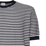 T-shirt a righe in cotone<BR/> M76MAGM57MAG0M037 11-01 ELEVENTY 