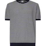 T-shirt a righe in cotone<BR/> M76MAGM57MAG0M037 11-01 ELEVENTY 