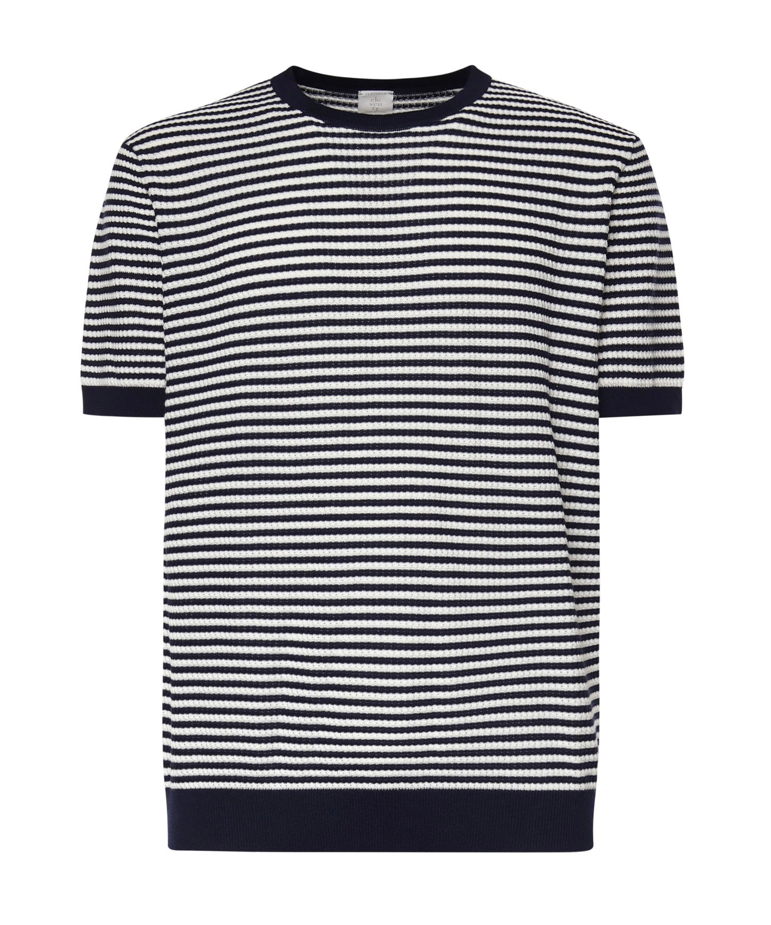 T-shirt a righe in cotone<BR/> M76MAGM57MAG0M037 11-01 ELEVENTY 