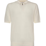 Polo con zip in cotone M76MAGM90MAG0M008 01 ELEVENTY 