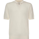 Polo con zip in cotone M76MAGM90MAG0M008 01 ELEVENTY 