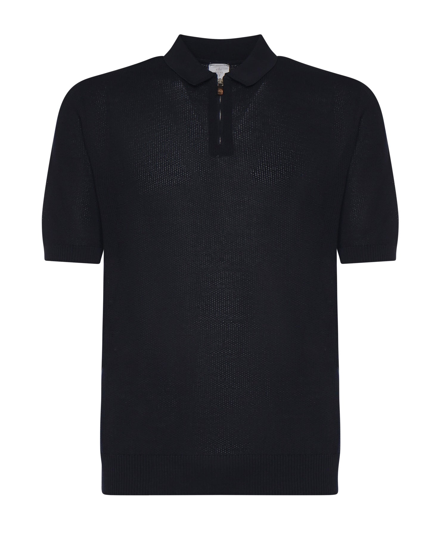 Polo con zip in cotone M76MAGM90MAG0M008 11 ELEVENTY 