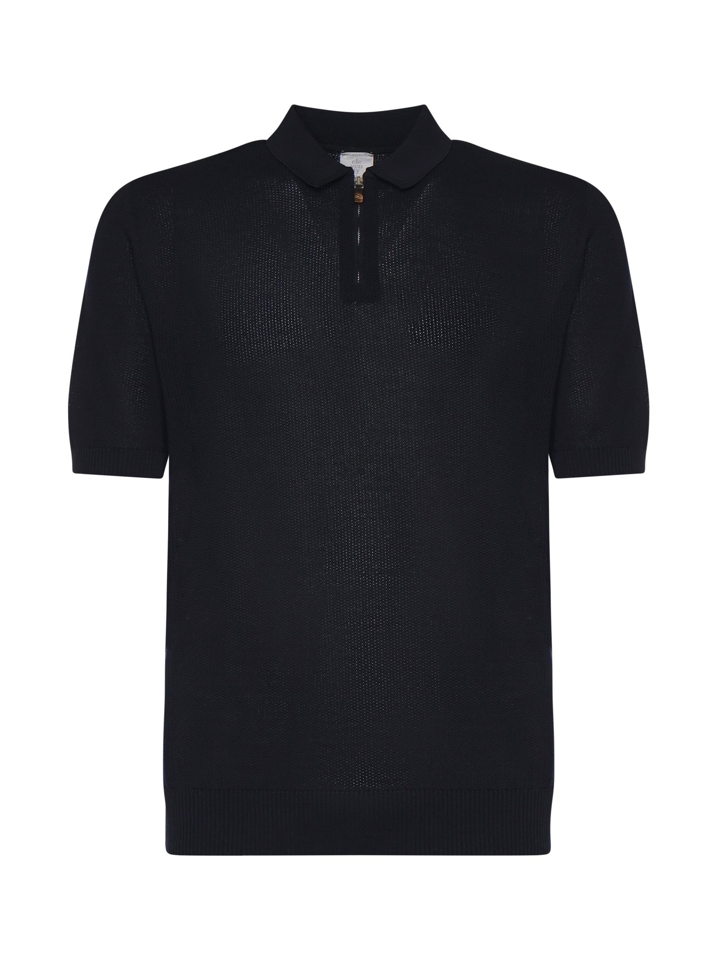 Polo con zip in cotone M76MAGM90MAG0M008 11 ELEVENTY 
