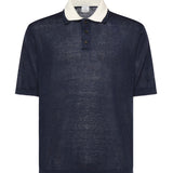 Polo in misto lino M76POLM01MAG0M059 11-01 ELEVENTY 