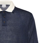 Polo in misto lino M76POLM01MAG0M059 11-01 ELEVENTY 