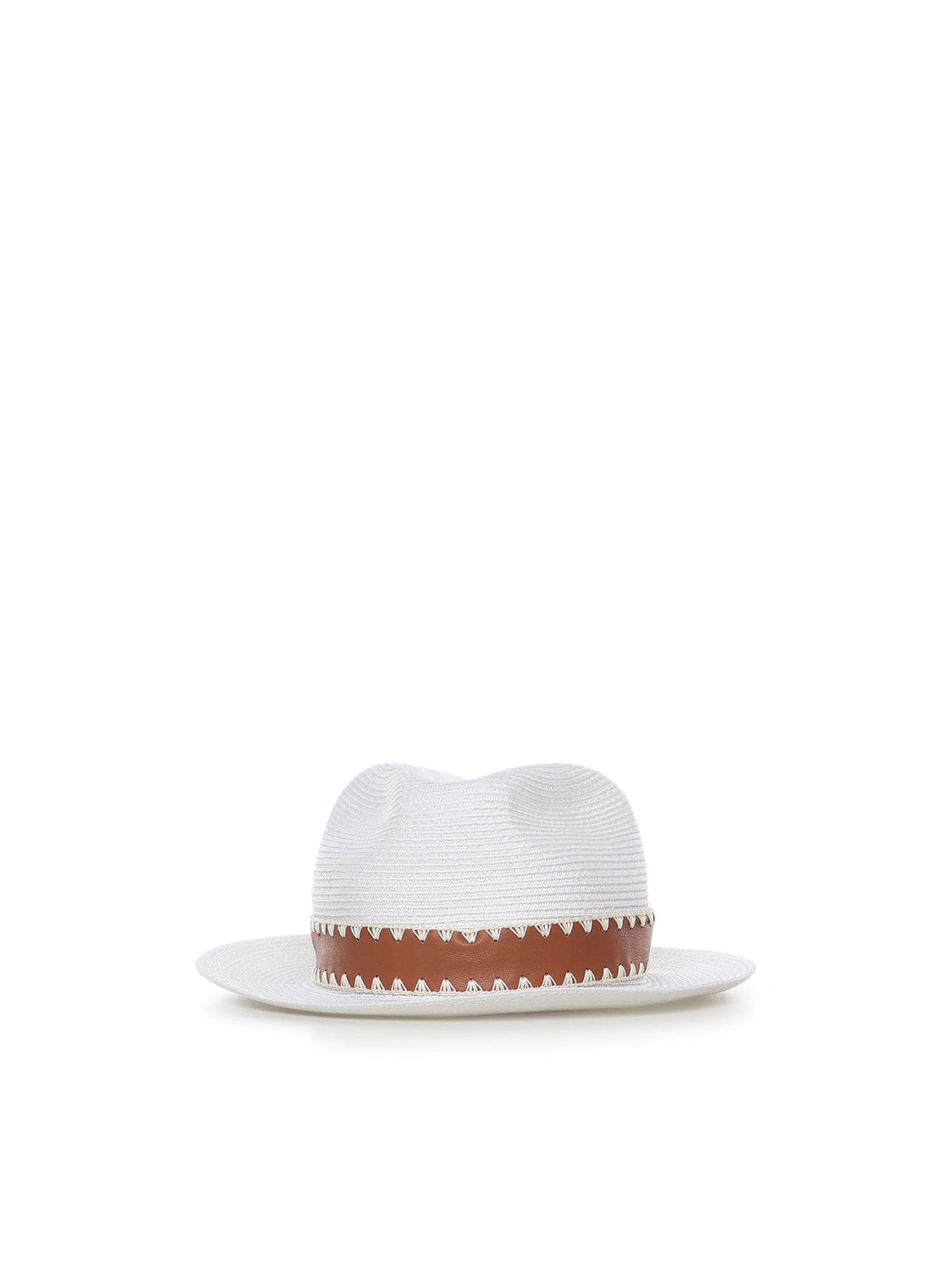 Cappello in abaca M77CPLM12TES0M118 01 ELEVENTY 
