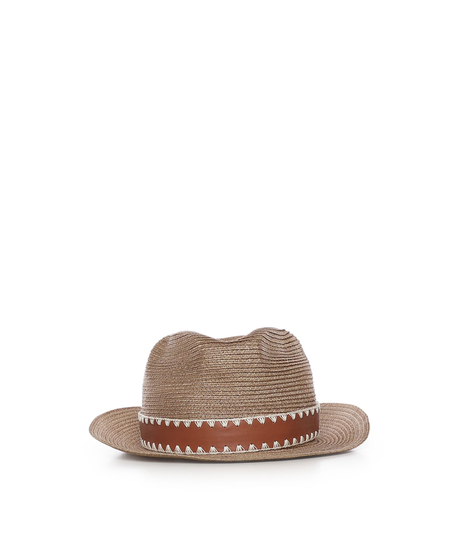 Cappello in abaca M77CPLM12TES0M118 03 ELEVENTY 