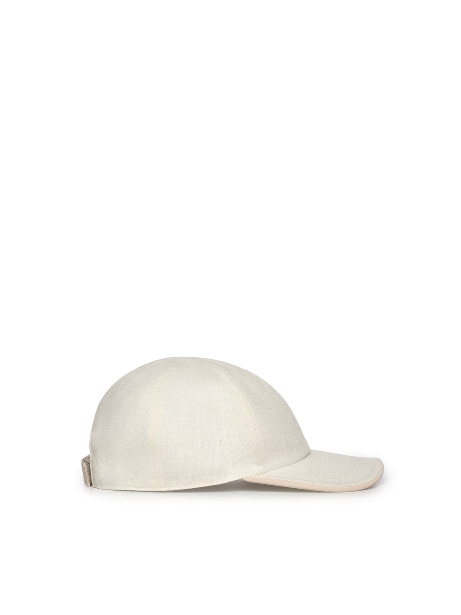 Cappello da baseball in lino e cotone M77CPLM25TES0M226 01-02 ELEVENTY 