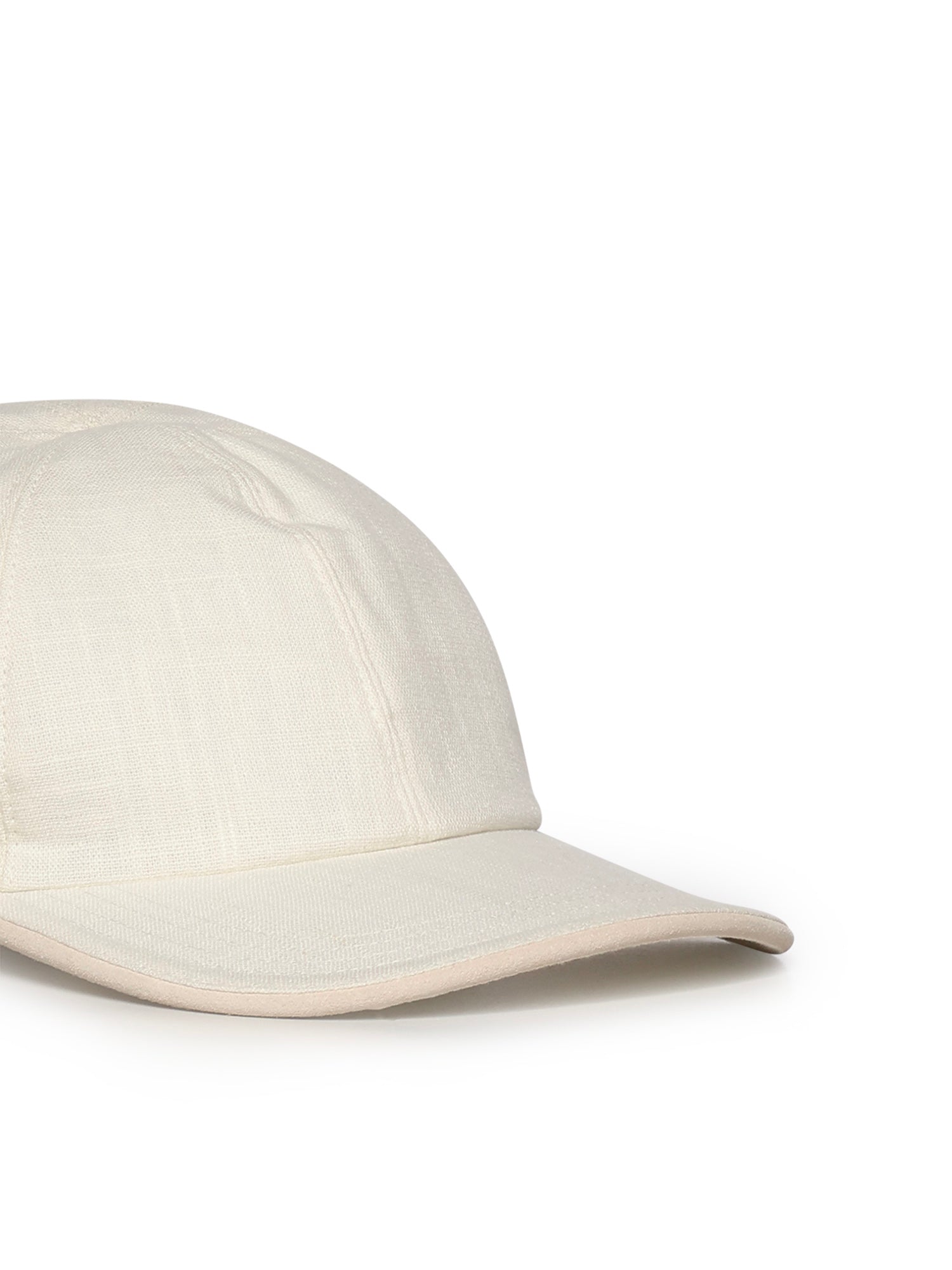 Cappello da baseball in lino e cotone M77CPLM25TES0M226 01-02 ELEVENTY 