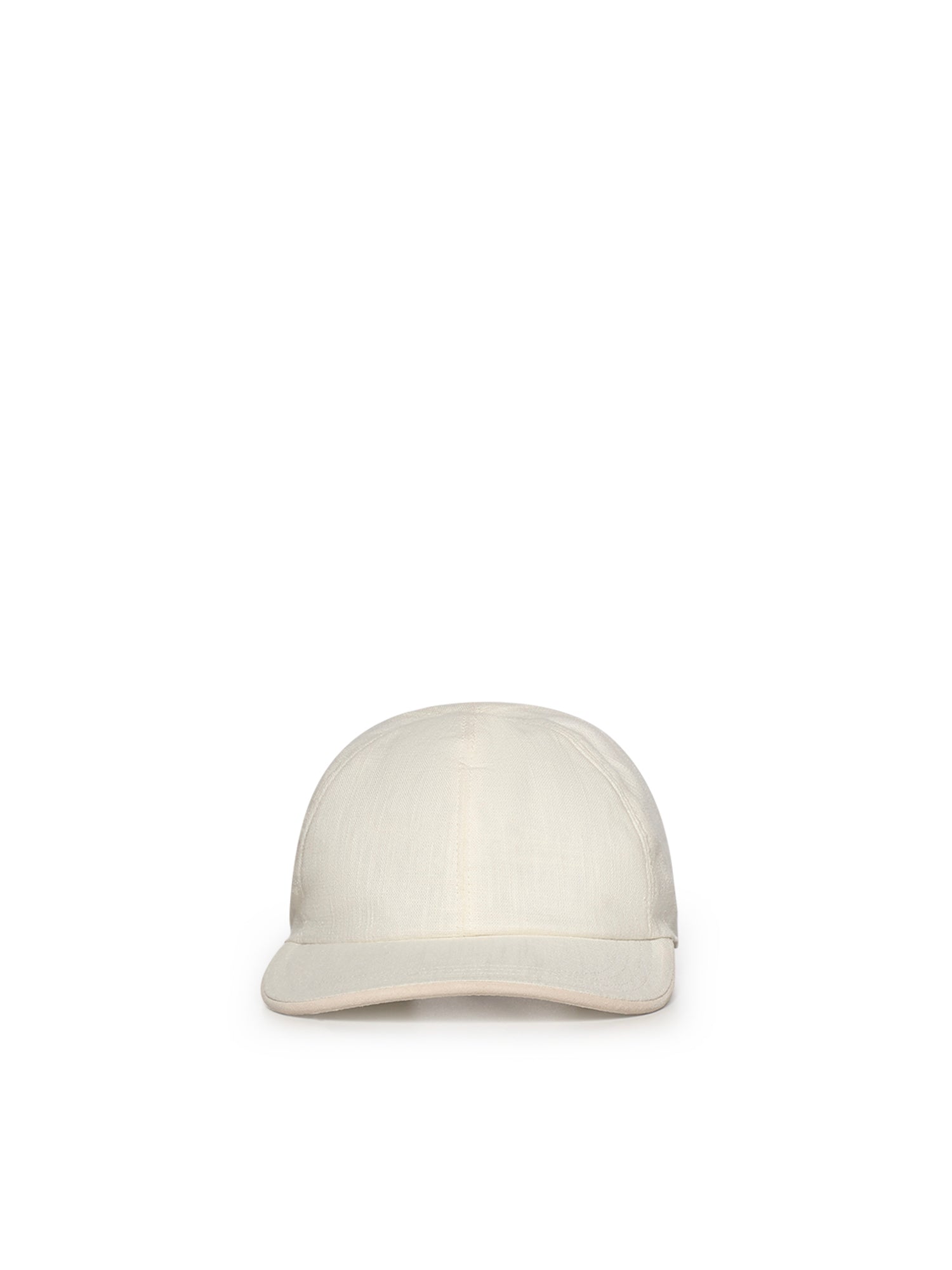 Cappello da baseball in lino e cotone M77CPLM25TES0M226 01-02 ELEVENTY 